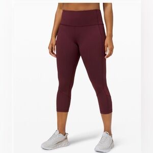 Lululemon Pace Rival High-Rise Crop 22”